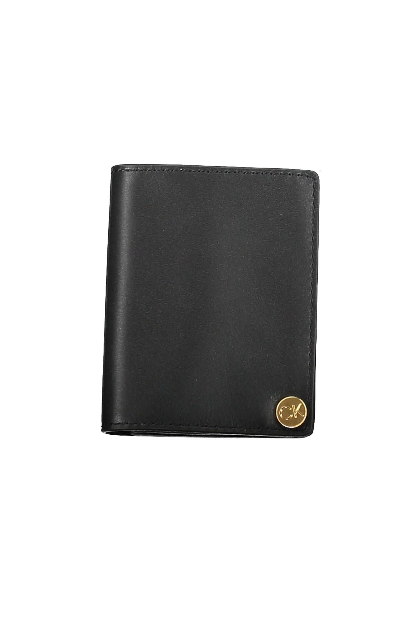 Sleek Leather Card and Coin Holder