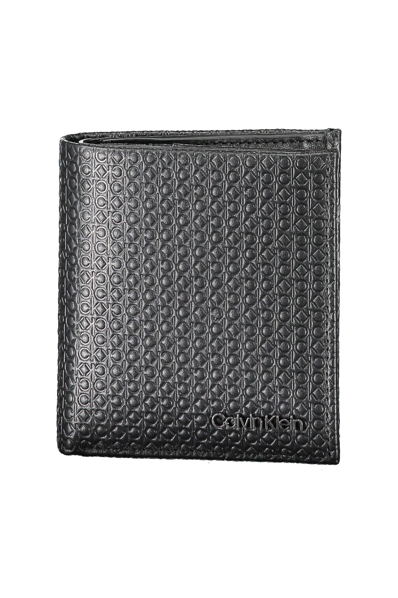 Sleek Leather Wallet with RFID Block & Coin Pocket