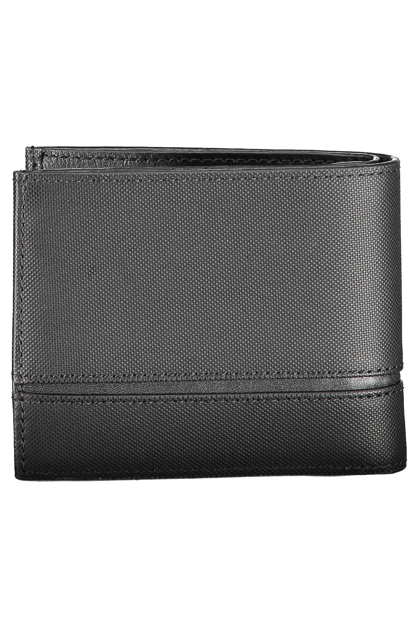 Elegant Black Leather RFID Wallet