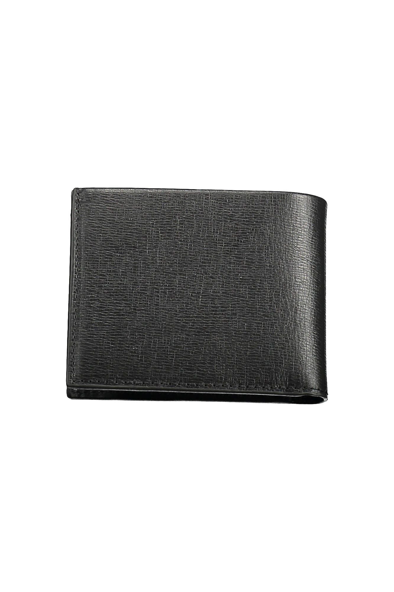 Elegant Black RFID-Blocking Wallet