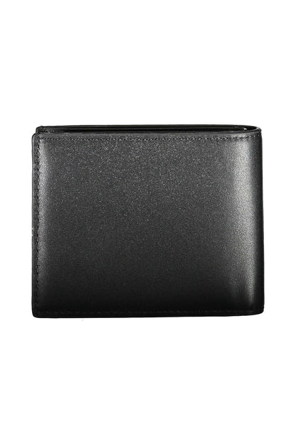 Sleek Black RFID-Blocking Men's Wallet