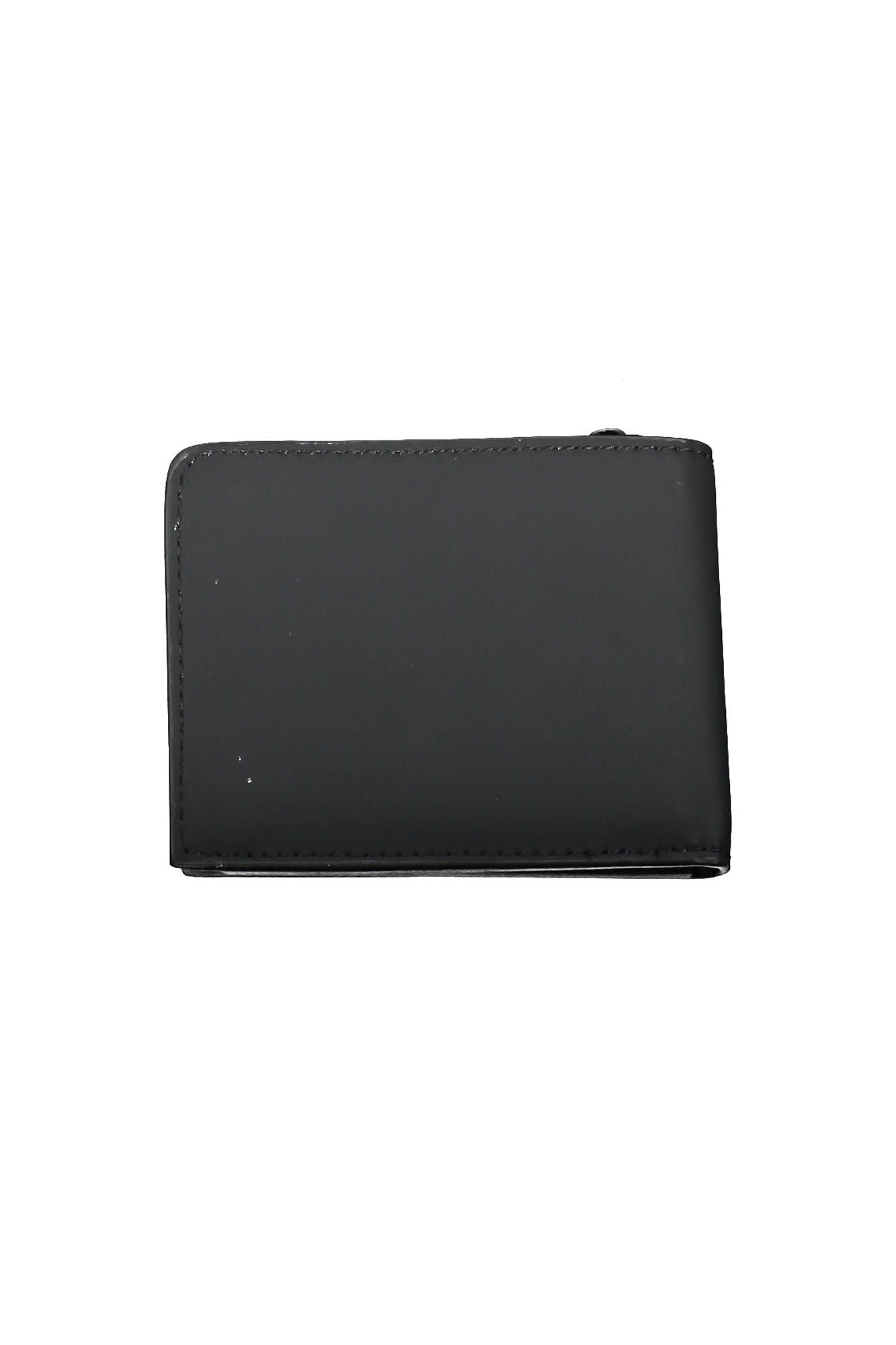 Sleek Black Leather RFID Wallet