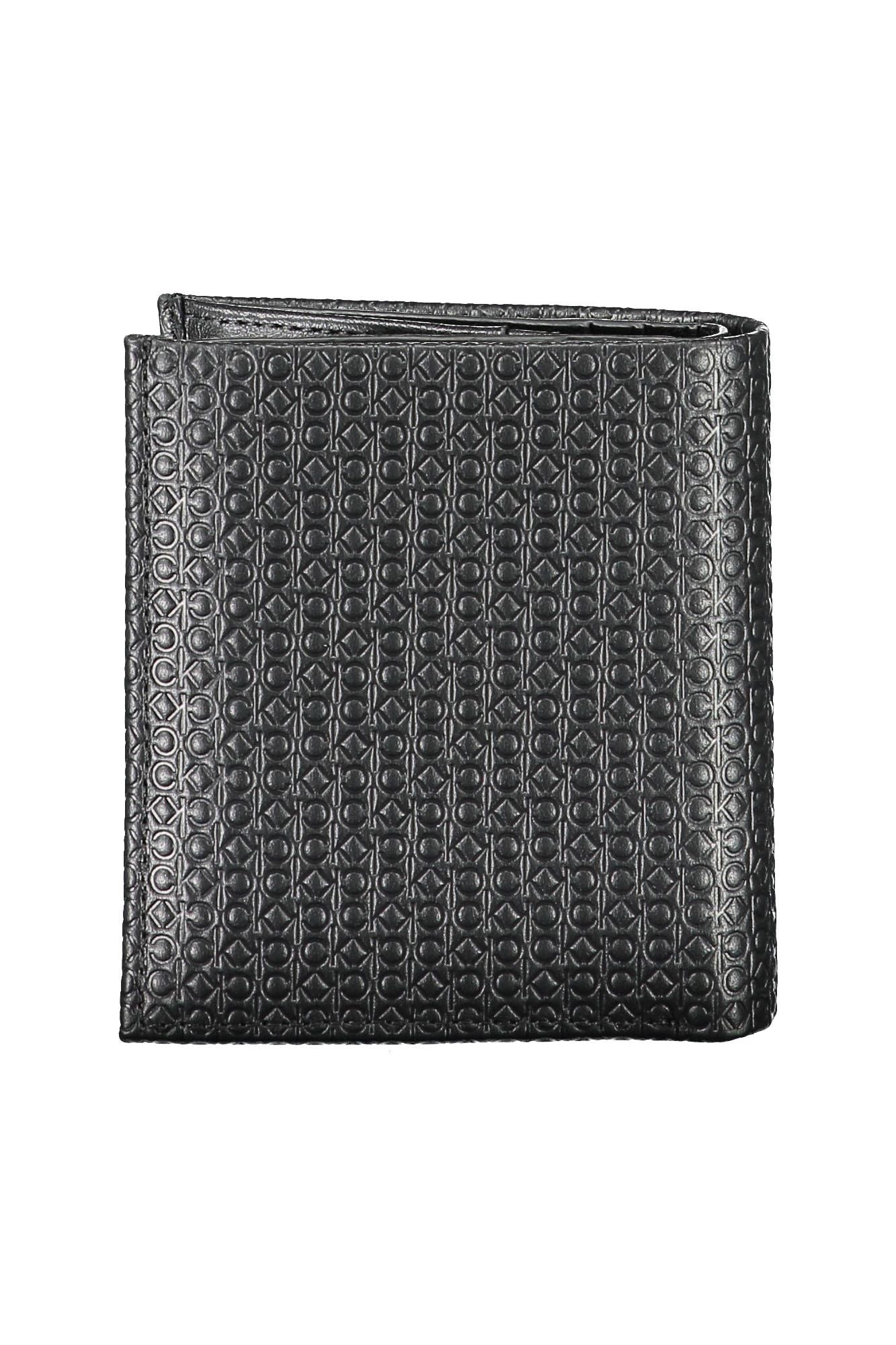 Sleek Leather Wallet with RFID Block & Coin Pocket