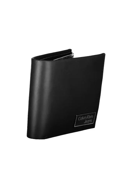 Sleek Black Leather Wallet for the Modern Man