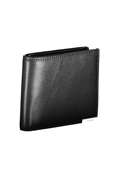 Sleek Black RFID-Blocking Men's Wallet