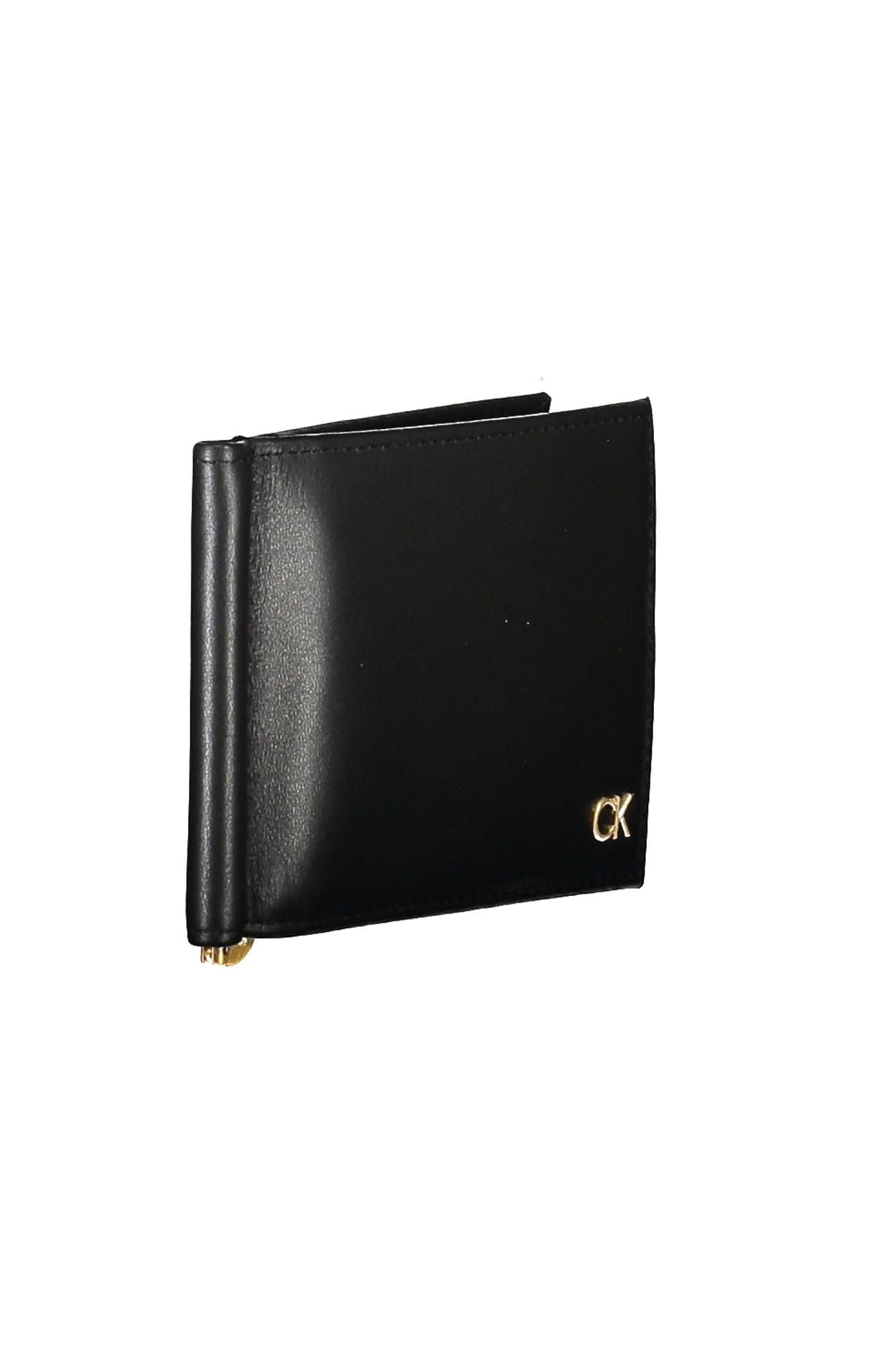 Sleek Black Leather RFID Wallet