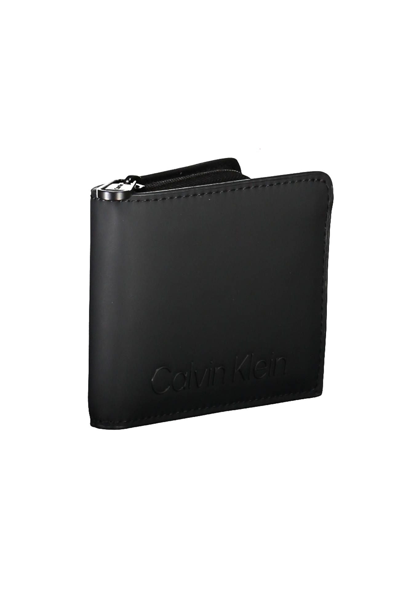 Sleek Black Leather RFID Wallet