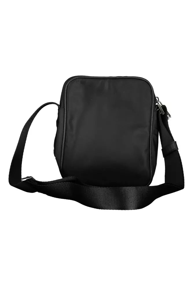 Sleek Contrasting Detail Shoulder Bag