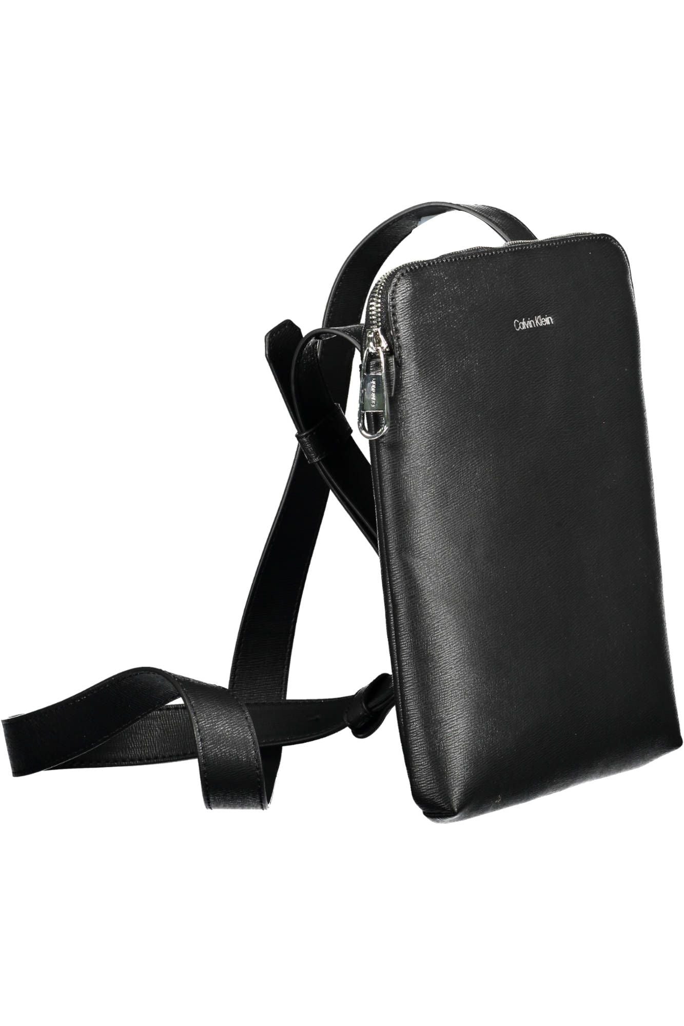 Elegant Black Shoulder Bag with Logo Detail