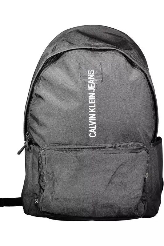 Eco-Conscious Chic Black Backpack