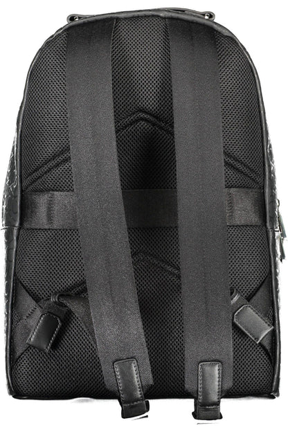 Eco-Conscious Sleek Black Backpack