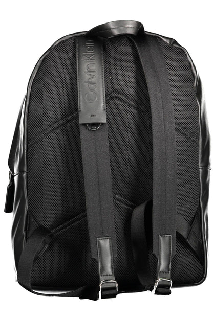 Sleek Urban Black Backpack with Laptop Compartment