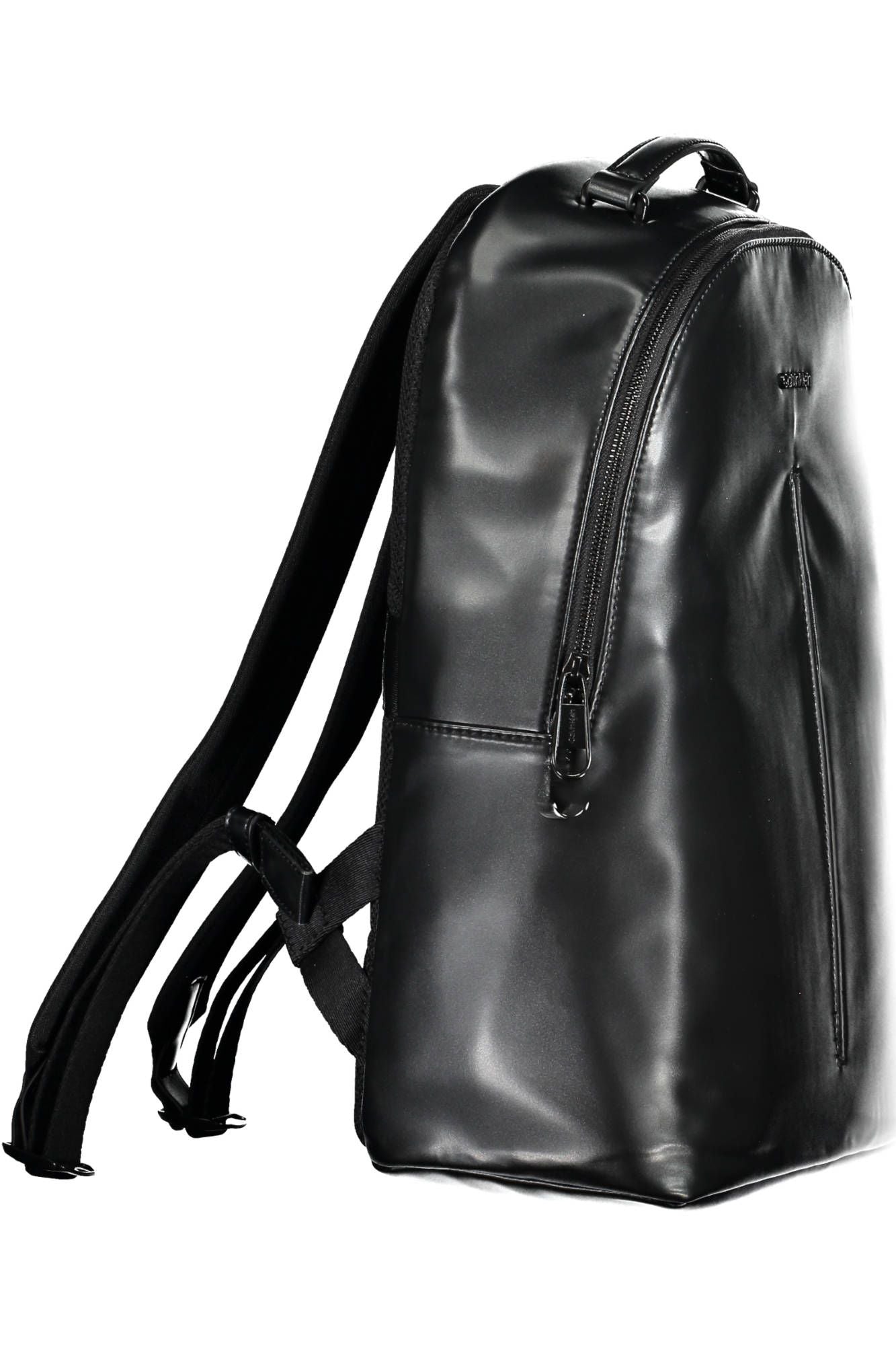 Elegant Black Recycled Backpack