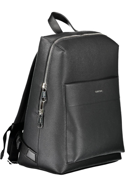 Eco-Conscious Chic Black Backpack