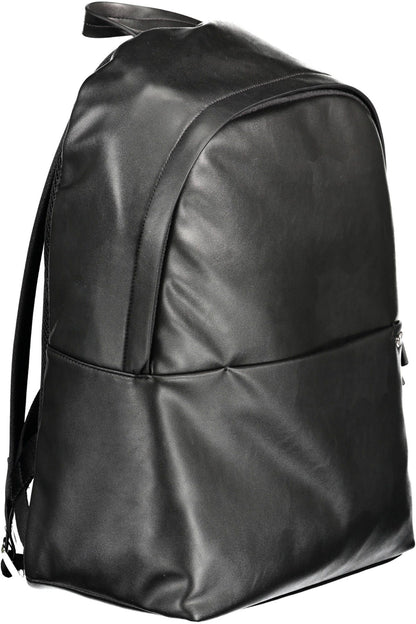 Sleek Urban Black Backpack with Laptop Compartment