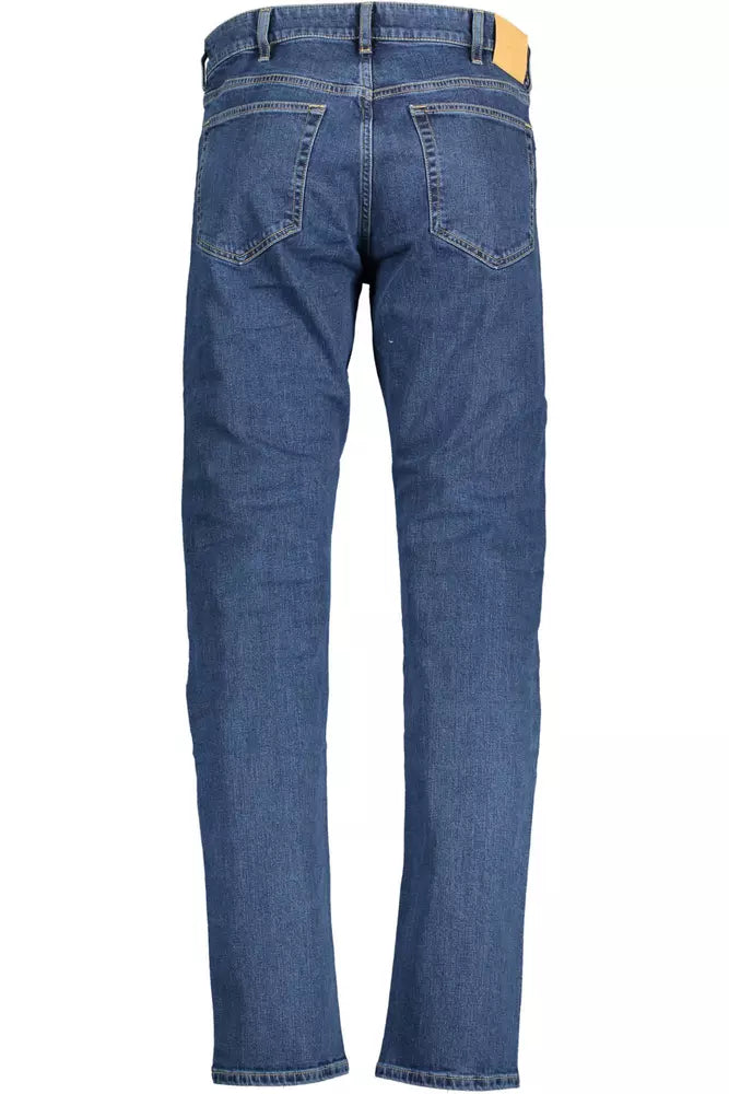 Sleek Regular Fit Blue Jeans