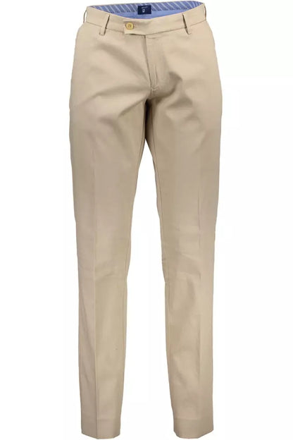 Classic Beige Four Pocket Trousers