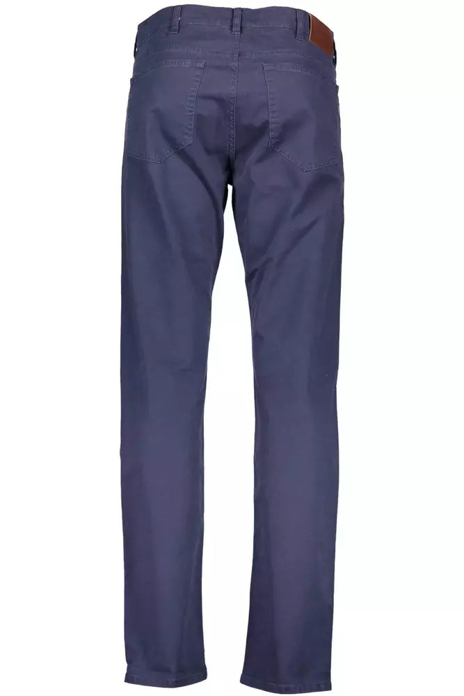 Sleek Tube-Leg Chinos for Men