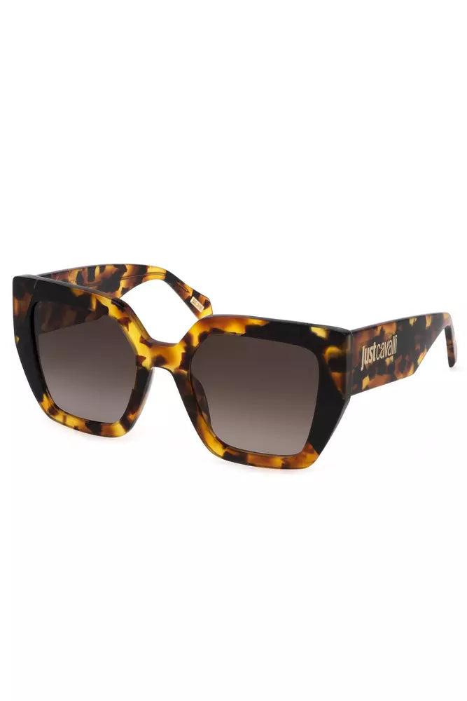 Chic Squared Brown Lens Sunglasses