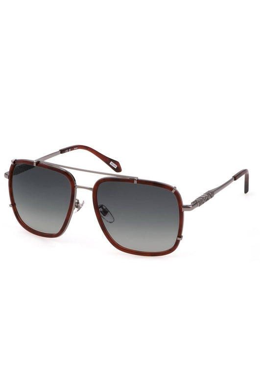 Elegant Square Metal Frame Sunglasses