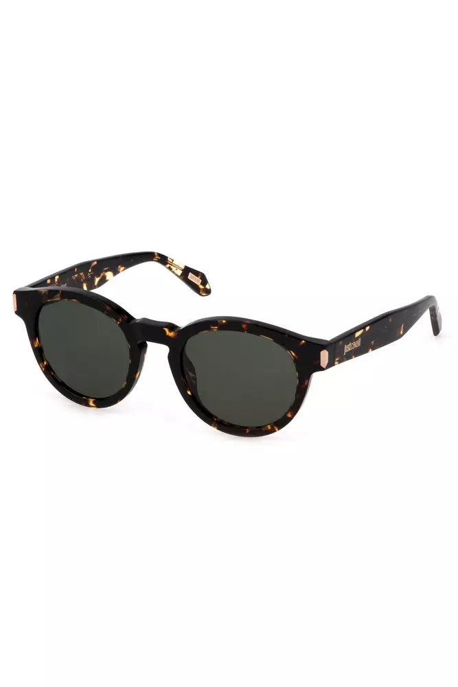 Chic Round Lens Contrast Sunglasses