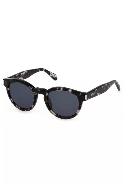 Chic Round Lens Smoke Sunglasses