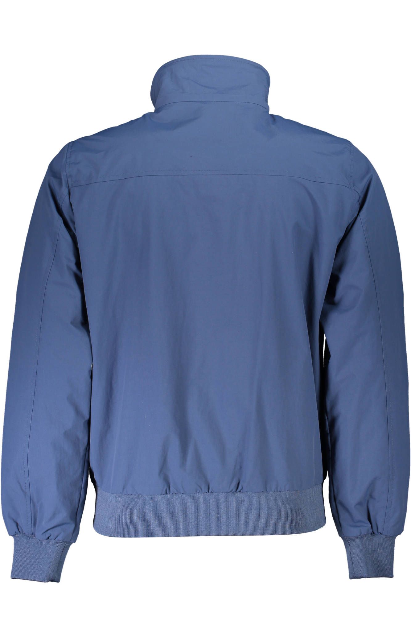 Sleek Blue Eco-Friendly Outdoor Jacket