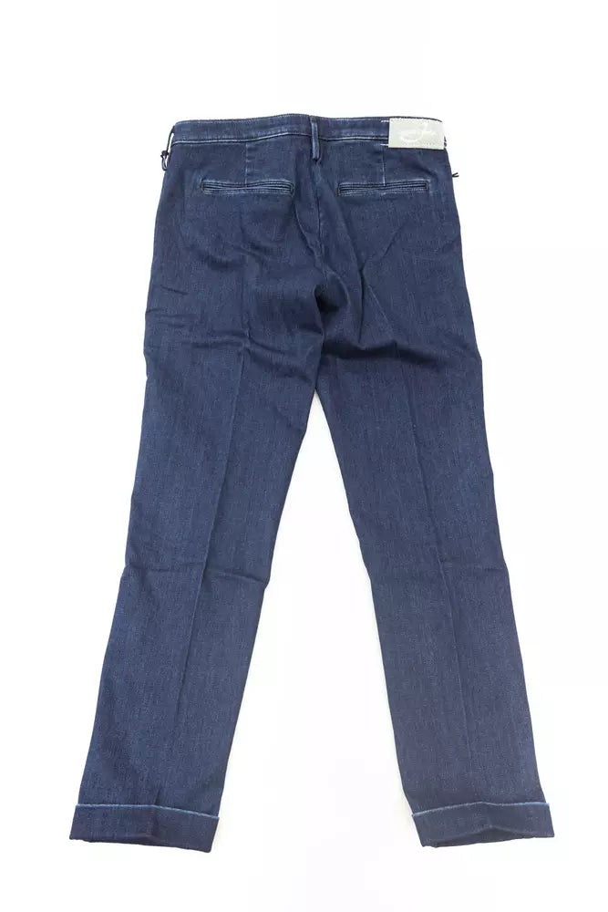 Elegant Slim-Fit Chino Jeans