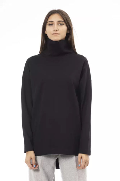 Elegant Black Turtleneck Sweater