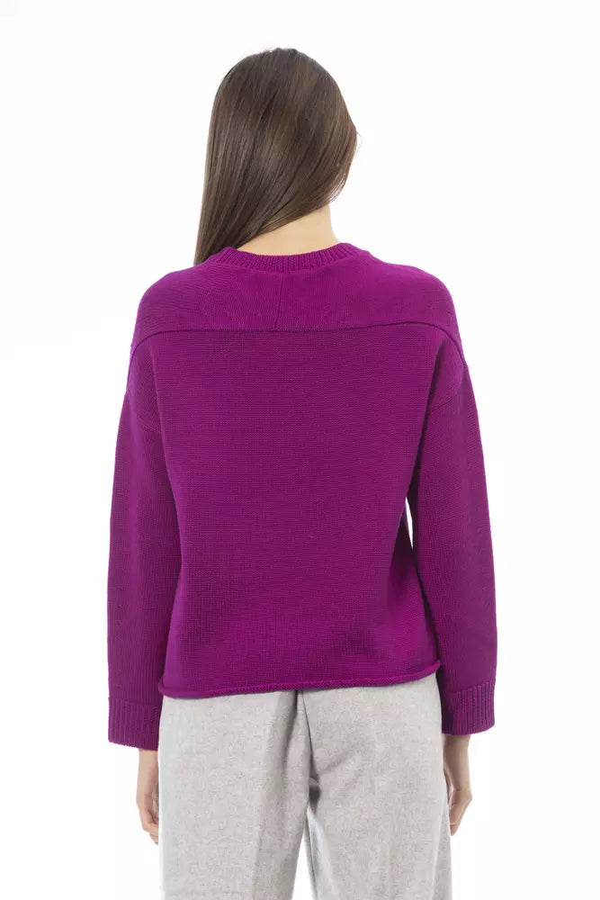 Plush Merino Wool Crew Neck Sweater