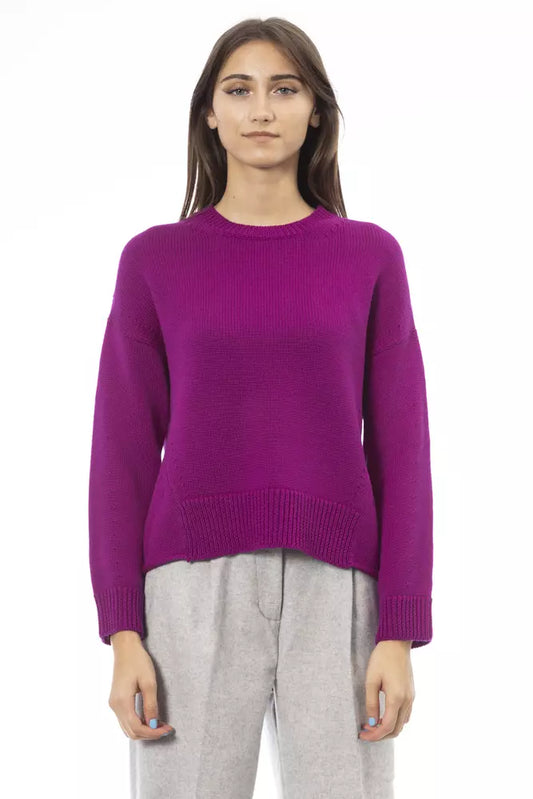 Plush Merino Wool Crew Neck Sweater