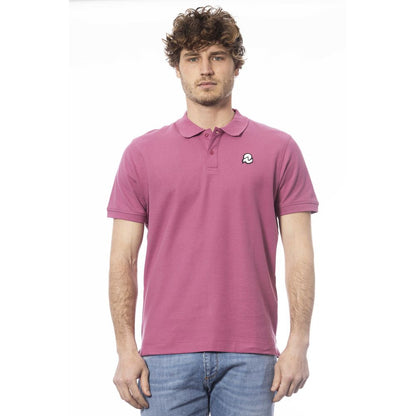 Elegant Purple Short Sleeve Polo