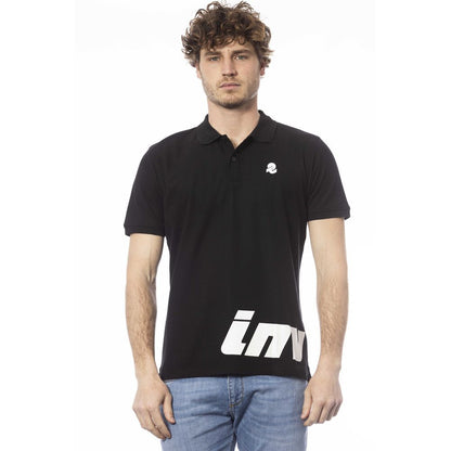 Sleek Short Sleeve Polo in Classic Black