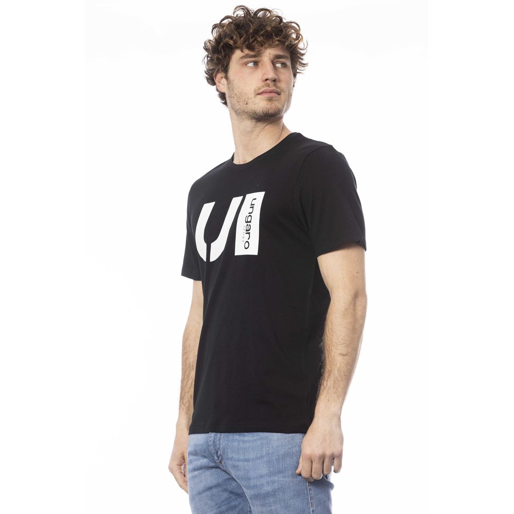 Sleek Ungaro Crew Neck Logo Tee