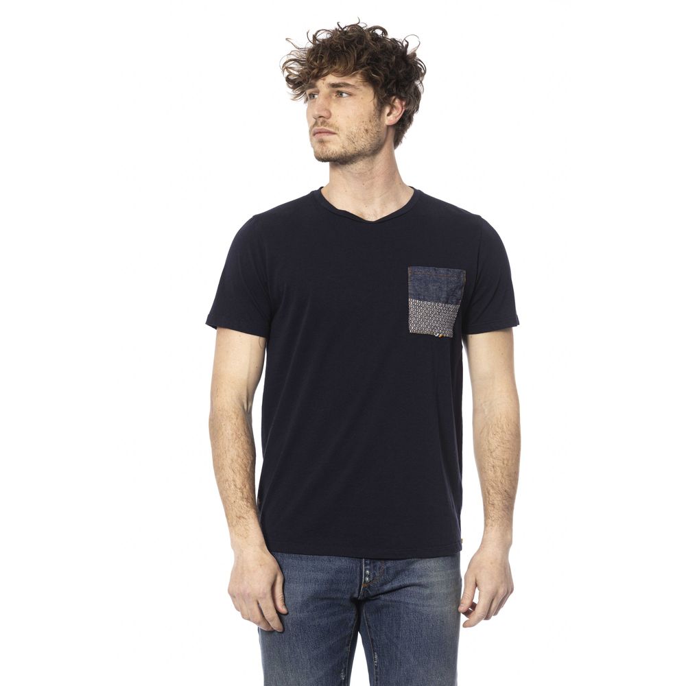 Elegant Crew Neck Cotton Tee