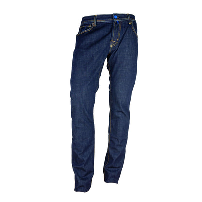 Slim Fit Nick Jeans with Blue Accents