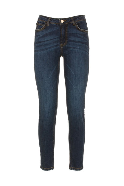 Chic Blue Slim-Fit Stretch Denim Jeans