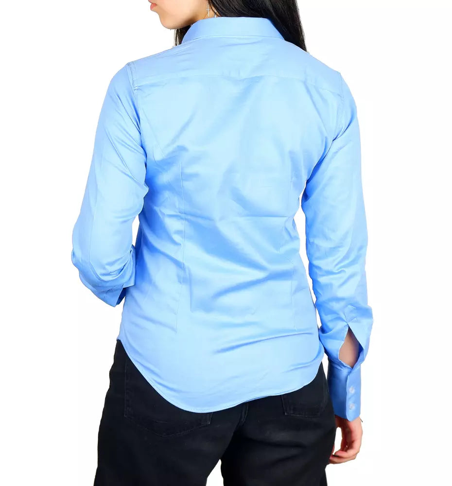 Elegant Satin Cotton Milano Shirt