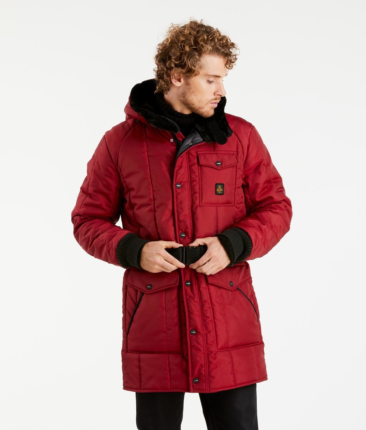 Iconic Original Pink Parka for the Stylish Man