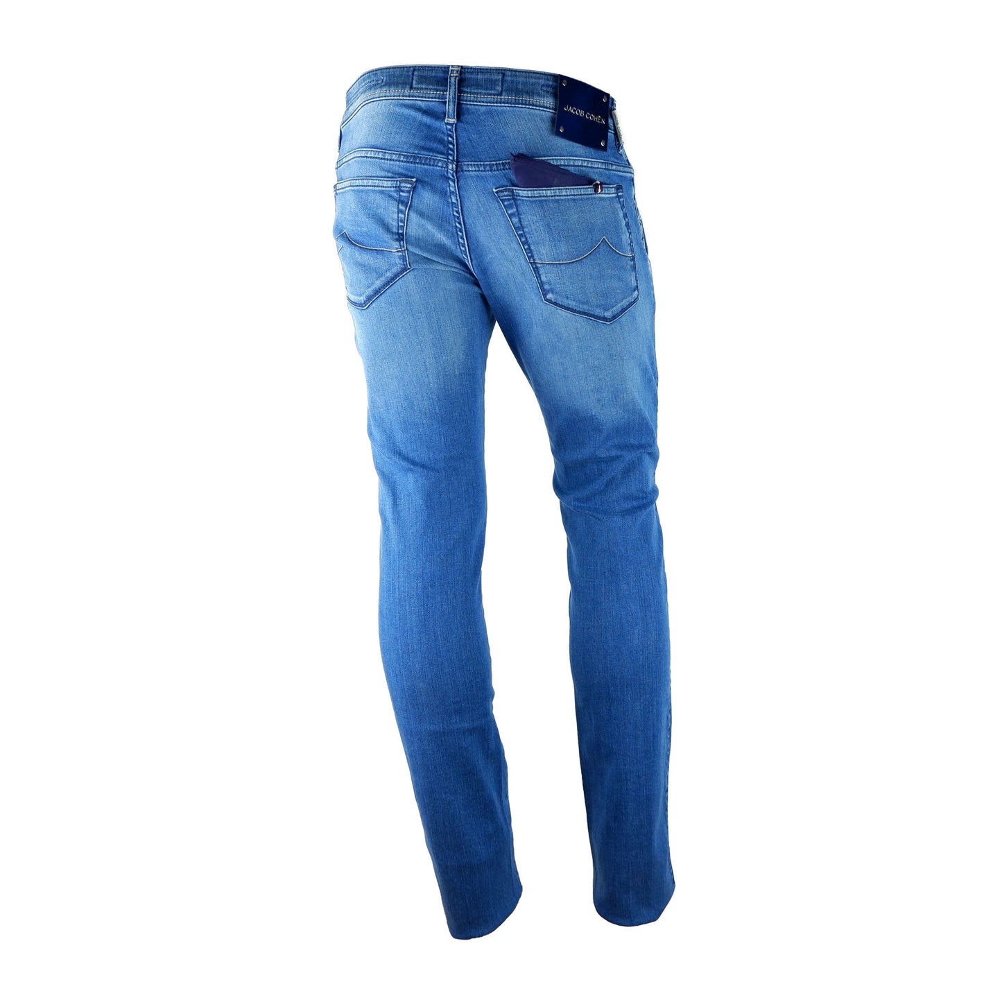 Chic Comfort Denim Straight Jeans in Blue