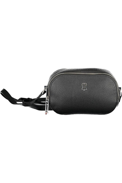 Sleek Black Adjustable Shoulder Bag