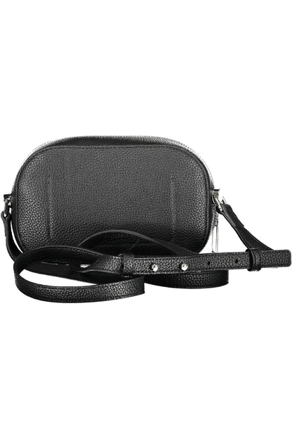 Sleek Black Adjustable Shoulder Bag