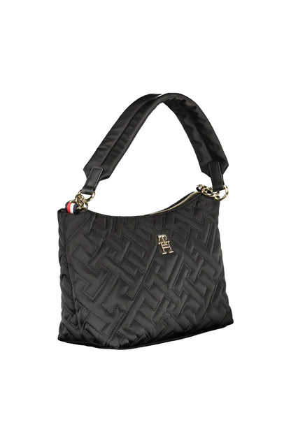 Elegant Black Shoulder Handbag