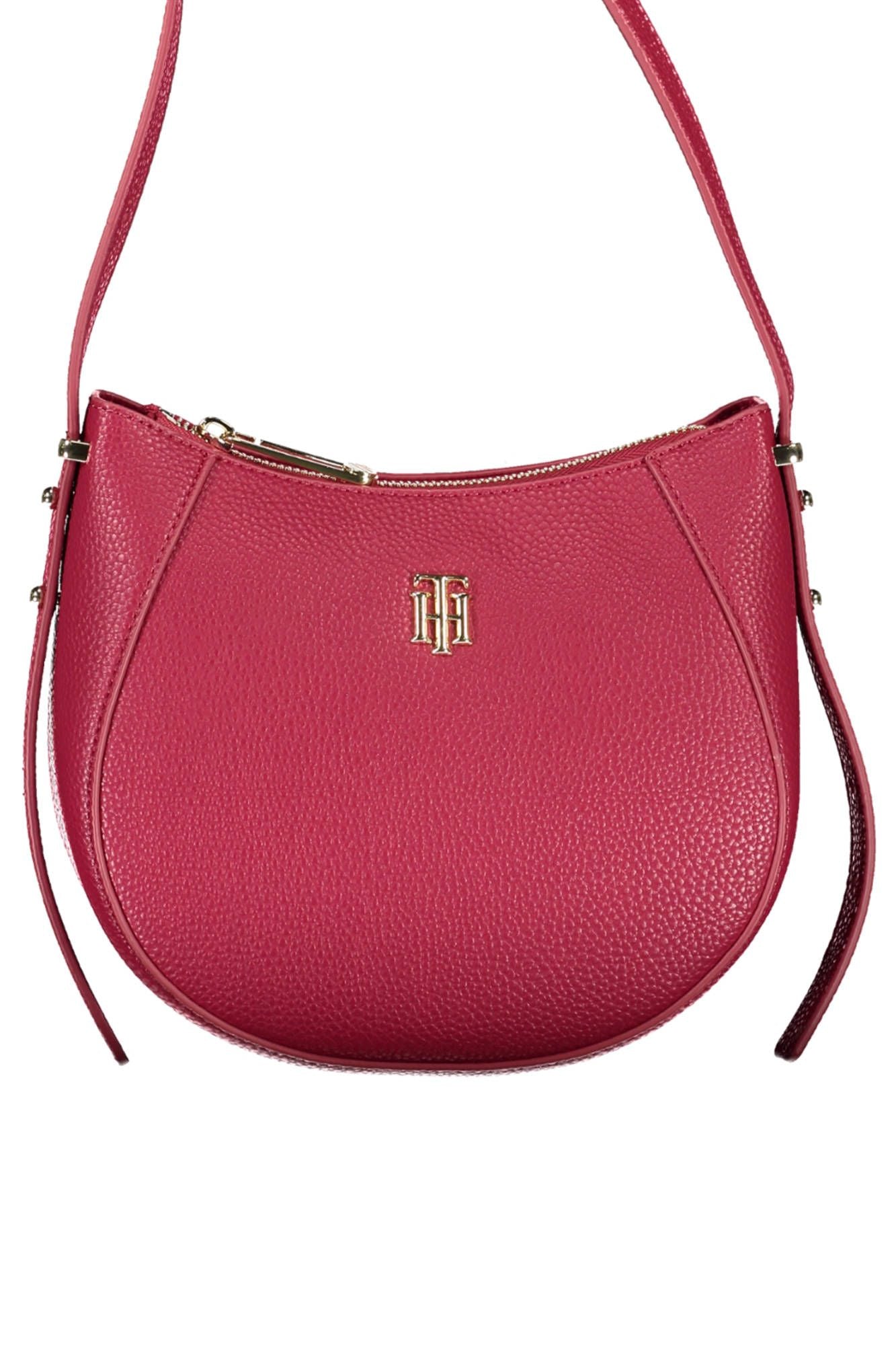 Elegant Red Adjustable Shoulder Bag