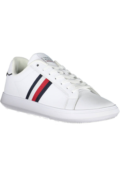 Contrast Lace-Up Sports Sneakers