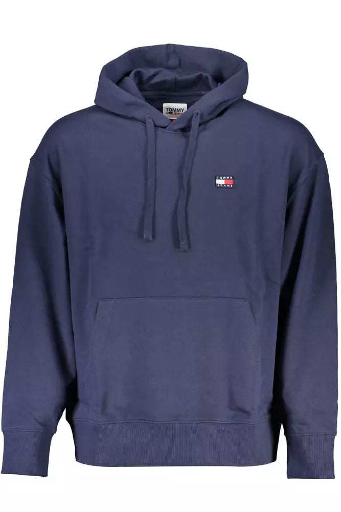 Classic Blue Hooded Sweatshirt