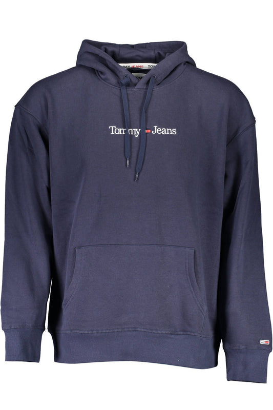 Classic Blue Hooded Sweatshirt