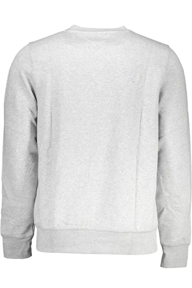 Classic Gray Crew Neck Sweater