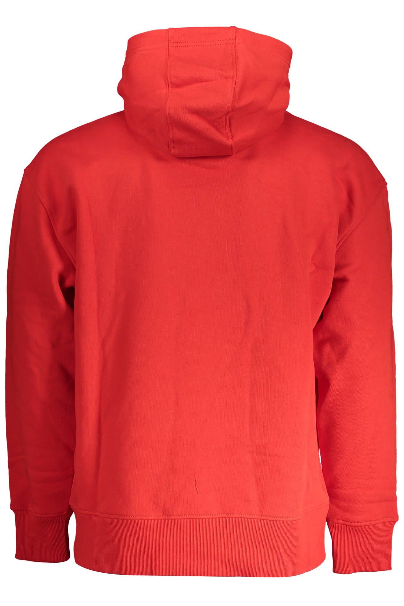 Sophisticated Red Hooded Sweatshirt