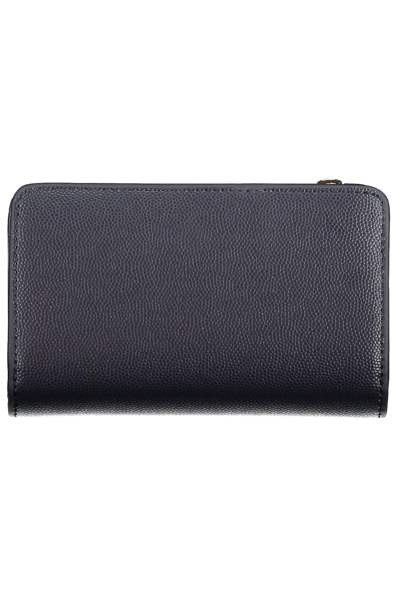 Elegant Blue Polyurethane Wallet for Her